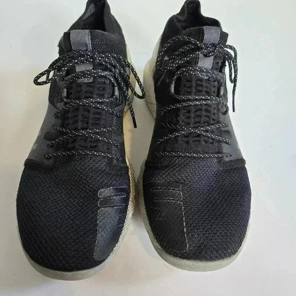 Under Armour Project Rock 2 black and white men's shoes size 9 - Picture 8 of 12